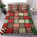 Ohaprints-Quilt-Bed-Set-Pillowcase-Christmas-Seamless-Patchwork-Pattern-Plaid-Xmas-Holiday-Unique-Gifts-Blanket-Bedspread-Bedding-3914-King (90'' x 100'')