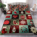 Ohaprints-Quilt-Bed-Set-Pillowcase-Cozy-Christmas-Patchwork-Snowflake-Xmas-Tree-Holiday-Unique-Gifts-Blanket-Bedspread-Bedding-3919-King (90'' x 100'')