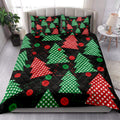 Ohaprints-Quilt-Bed-Set-Pillowcase-Christmas-Tree-Red-Green-Plaid-Pattern-Xmas-Holiday-Unique-Gifts-Blanket-Bedspread-Bedding-3927-King (90'' x 100'')