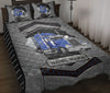 Ohaprints-Quilt-Bed-Set-Pillowcase-Blue-Truck-Trucker-Driver-Carbon-Stone-Custom-Personalized-Name-Blanket-Bedspread-Bedding-3567-Throw (55&#39;&#39; x 60&#39;&#39;)