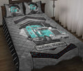 Ohaprints-Quilt-Bed-Set-Pillowcase-Cyan-Truck-Trucker-Driver-Carbon-Stone-Custom-Personalized-Name-Blanket-Bedspread-Bedding-3568-Throw (55'' x 60'')