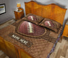 Ohaprints-Quilt-Bed-Set-Pillowcase-American-Football-Heart-Brown-Pattern-Unique-Gift-Custom-Personalized-Name-Blanket-Bedspread-Bedding-3157-King (90&#39;&#39; x 100&#39;&#39;)