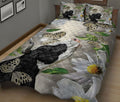 Ohaprints-Quilt-Bed-Set-Pillowcase-Cow-With-Butterfly-And-Flower-Love-Farm-Animals-Blanket-Bedspread-Bedding-2648-King (90'' x 100'')