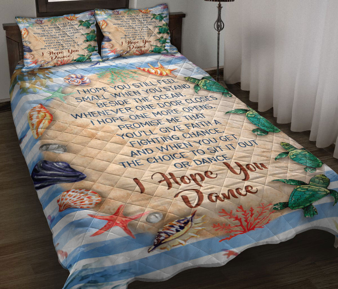 Ohaprints-Quilt-Bed-Set-Pillowcase-Ocean-I-Hope-You-Can-The-Ocean-Love-Beach-Blanket-Bedspread-Bedding-1470-Throw (55'' x 60'')