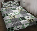 Ohaprints-Quilt-Bed-Set-Pillowcase-Funny-Chicken-Cluck-Cluck-Pattern-Blanket-Bedspread-Bedding-2056-Throw (55'' x 60'')