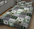 Ohaprints-Quilt-Bed-Set-Pillowcase-Funny-Chicken-Cluck-Cluck-Pattern-Blanket-Bedspread-Bedding-2056-King (90'' x 100'')