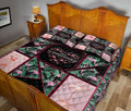 Ohaprints-Quilt-Bed-Set-Pillowcase-Flamingo-I'M-A-Flamingo-Aholic-Blanket-Bedspread-Bedding-2650-Queen (80'' x 90'')