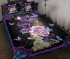 Ohaprints-Quilt-Bed-Set-Pillowcase-Goat-And-Butterfly-With-Purple-Flower-Blanket-Bedspread-Bedding-2651-Throw (55&#39;&#39; x 60&#39;&#39;)