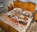 Ohaprints-Quilt-Bed-Set-Pillowcase-Fall-Camping-Camper-Vintage-Class-C-Rvs-Custom-Personalized-Name-Blanket-Bedspread-Bedding-1701-King (90'' x 100'')