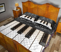 Ohaprints-Quilt-Bed-Set-Pillowcase-Piano-With-My-Song-I-Will-Praise-Him-Key-Music-Notes-Gift-For-Pianist-Blanket-Bedspread-Bedding-902-Queen (80'' x 90'')