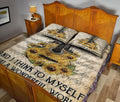 Ohaprints-Quilt-Bed-Set-Pillowcase-Guitar-Sunflower-I-Think-To-Myself-What-A-Wonderful-World-Gift-For-Guitarist-Blanket-Bedspread-Bedding-1483-Queen (80'' x 90'')