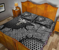 Ohaprints-Quilt-Bed-Set-Pillowcase-Christian-Deer-Hunter-Hunting-Fishing-Hook-Crack-Custom-Personalized-Name-Blanket-Bedspread-Bedding-2309-King (90'' x 100'')