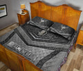 Ohaprints-Quilt-Bed-Set-Pillowcase-Christian-Deer-Hunter-Hunting-Fishing-Hook-Silver-Custom-Personalized-Name-Blanket-Bedspread-Bedding-2900-King (90'' x 100'')