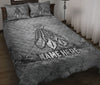 Ohaprints-Quilt-Bed-Set-Pillowcase-Hunter-Deer-Hutning-Scratch-Gray-Pattern-Unique-Gifts-Custom-Personalized-Name-Blanket-Bedspread-Bedding-2909-Throw (55&#39;&#39; x 60&#39;&#39;)