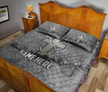 Ohaprints-Quilt-Bed-Set-Pillowcase-Christian-Hunting-Fishing-Hook-Scratch-Gray-Pattern-Custom-Personalized-Name-Blanket-Bedspread-Bedding-561-King (90'' x 100'')