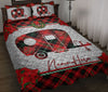 Ohaprints-Quilt-Bed-Set-Pillowcase-Christmas-Red-Plaid-Camping-Santa-Hat-Xmas-Custom-Personalized-Name-Blanket-Bedspread-Bedding-3714-Throw (55&#39;&#39; x 60&#39;&#39;)