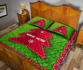 Ohaprints-Quilt-Bed-Set-Pillowcase-Christmas-Tree-Red-Folded-Label-Xmas-Custom-Personalized-Name-Blanket-Bedspread-Bedding-3649-King (90'' x 100'')