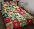 Ohaprints-Quilt-Bed-Set-Pillowcase-Patchwork-Christmas-Xmas-Tree-Winter-Custom-Personalized-Name-Blanket-Bedspread-Bedding-3655-Throw (55'' x 60'')