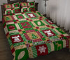 Ohaprints-Quilt-Bed-Set-Pillowcase-Christmas-Patchwork-Xmas-Winter-Vintage-Custom-Personalized-Name-Blanket-Bedspread-Bedding-3657-Throw (55&#39;&#39; x 60&#39;&#39;)