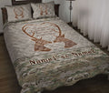 Ohaprints-Quilt-Bed-Set-Pillowcase-Buck-Doe-Deer-Couple-I-Choose-You-Deer-Hunting-Deer-Custom-Personalized-Name-Blanket-Bedspread-Bedding-2691-Throw (55'' x 60'')