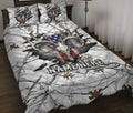 Ohaprints-Quilt-Bed-Set-Pillowcase-Deer-Hunting-White-Camouflage-Pattern-Deer-Hunter-Custom-Personalized-Name-Blanket-Bedspread-Bedding-1512-Throw (55'' x 60'')