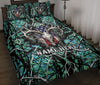 Ohaprints-Quilt-Bed-Set-Pillowcase-Deer-Hunting-Green-Camouflage-Pattern-Deer-Hunter-Custom-Personalized-Name-Blanket-Bedspread-Bedding-341-Throw (55&#39;&#39; x 60&#39;&#39;)