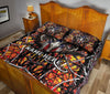 Ohaprints-Quilt-Bed-Set-Pillowcase-Deer-Hunter-Hunting-Orange-Camouflage-Pattern-Us-Flag-Custom-Personalized-Name-Blanket-Bedspread-Bedding-2693-Queen (80&#39;&#39; x 90&#39;&#39;)
