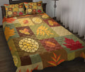 Ohaprints-Quilt-Bed-Set-Pillowcase-Autumn-Leaves-Patchwork-Maple-Leaf-Autumn-Thanksgiving-Autumn-Harvest-Leaves-Blanket-Bedspread-Bedding-3261-Throw (55'' x 60'')