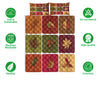 Ohaprints-Quilt-Bed-Set-Pillowcase-Autumn-Leaves-Patchwork-Fall-Maple-Leaf-Autumn-Harvest-Leaves-Blanket-Bedspread-Bedding-3264-Double (70&#39;&#39; x 80&#39;&#39;)