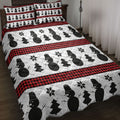 Ohaprints-Quilt-Bed-Set-Pillowcase-Snowman-And-Christmas-Tree-Christmas-New-Year-Pattern-Buffalo-Plaid-Blanket-Bedspread-Bedding-4161-Throw (55'' x 60'')