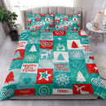 Ohaprints-Quilt-Bed-Set-Pillowcase-Christmas-Patchwork-Holiday-Happy-New-Year-Unique-Christmas-Gifts-Blanket-Bedspread-Bedding-4173-King (90'' x 100'')