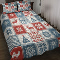 Ohaprints-Quilt-Bed-Set-Pillowcase-Christmas-Patchwork-Traditional-Ornamental-Unique-Christmas-Gifts-Blanket-Bedspread-Bedding-4175-Throw (55'' x 60'')