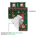 Ohaprints-Quilt-Bed-Set-Pillowcase-Volleyball-Christmas-Hat-Snowflake-Reindeer-Horn-Gift-Ugly-Pattern-Blanket-Bedspread-Bedding-3773-Queen (80'' x 90'')