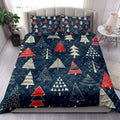 Ohaprints-Quilt-Bed-Set-Pillowcase-Christmas-Tree-Snowflakes-Pattern-Unique-Christmas-Gifts-Blanket-Bedspread-Bedding-4191-King (90'' x 100'')