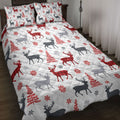 Ohaprints-Quilt-Bed-Set-Pillowcase-Christmas-Deer-Tree-Snowflakes-Unique-Christmas-Gifts-Blanket-Bedspread-Bedding-4194-Throw (55'' x 60'')