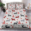 Ohaprints-Quilt-Bed-Set-Pillowcase-Christmas-Deer-Tree-Snowflakes-Unique-Christmas-Gifts-Blanket-Bedspread-Bedding-4194-King (90'' x 100'')