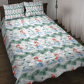 Ohaprints-Quilt-Bed-Set-Pillowcase-Christmas-With-Snowman-And-Pine-Tree-Unique-Christmas-Gifts-Blanket-Bedspread-Bedding-4196-Throw (55'' x 60'')