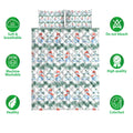 Ohaprints-Quilt-Bed-Set-Pillowcase-Christmas-With-Snowman-And-Pine-Tree-Unique-Christmas-Gifts-Blanket-Bedspread-Bedding-4196-Double (70'' x 80'')