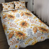 Ohaprints-Quilt-Bed-Set-Pillowcase-Fall-Autumn-Sunflower-Berries-Harves-Leaves-Autumn-Thanksgiving-Holiday-Blanket-Bedspread-Bedding-3289-Throw (55&#39;&#39; x 60&#39;&#39;)