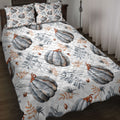 Ohaprints-Quilt-Bed-Set-Pillowcase-Autumn-Pumpkins-Sunflower-Halloween-Holiday-Thanksgiving-Harvest-Blanket-Bedspread-Bedding-3290-Throw (55'' x 60'')