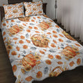 Ohaprints-Quilt-Bed-Set-Pillowcase-Autumn-Fall-Pumpkins-Sunflower-Fallen-Leaves-Basket-Thanksgiving-Harvest-Blanket-Bedspread-Bedding-3294-Throw (55'' x 60'')