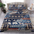 Ohaprints-Quilt-Bed-Set-Pillowcase-Winter-Nordic-Style-Abstract-Jacquard-Seamless-Pattern-Patchwork-Blanket-Bedspread-Bedding-4207-King (90'' x 100'')