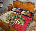 Ohaprints-Quilt-Bed-Set-Pillowcase-Texas-Sunflower-Flag-Wild-West-Western-Texas-Custom-Personalized-Name-Blanket-Bedspread-Bedding-1530-Queen (80'' x 90'')