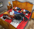 Ohaprints-Quilt-Bed-Set-Pillowcase-Puerto-Rico-Flag-Rooster-Flower-Symbol-Custom-Personalized-Name-Blanket-Bedspread-Bedding-358-Queen (80'' x 90'')