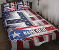 Ohaprints-Quilt-Bed-Set-Pillowcase-Puerto-Rico-Flag-Puerto-Rican-Jesus-Cross-American-Custom-Personalized-Name-Blanket-Bedspread-Bedding-359-Throw (55'' x 60'')