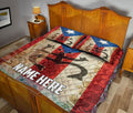 Ohaprints-Quilt-Bed-Set-Pillowcase-Puerto-Rico-Indigenous-Taino-Symbol-Coqui-Custom-Personalized-Name-Blanket-Bedspread-Bedding-1533-Queen (80'' x 90'')