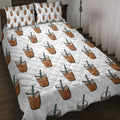 Ohaprints-Quilt-Bed-Set-Pillowcase-Happy-Thanksgiving-Pumpkin-Spice-Fall-Blanket-Bedspread-Bedding-3848-Throw (55'' x 60'')