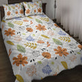 Ohaprints-Quilt-Bed-Set-Pillowcase-Happy-Thanksgiving-Autumn-Leaves-Blanket-Bedspread-Bedding-3849-Throw (55'' x 60'')