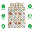 Ohaprints-Quilt-Bed-Set-Pillowcase-Happy-Thanksgiving-Autumn-Leaves-Blanket-Bedspread-Bedding-3849-Double (70'' x 80'')