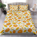 Ohaprints-Quilt-Bed-Set-Pillowcase-Happy-Thanksgiving-Apple-And-Pumpkin-Pattern-Blanket-Bedspread-Bedding-3854-King (90'' x 100'')